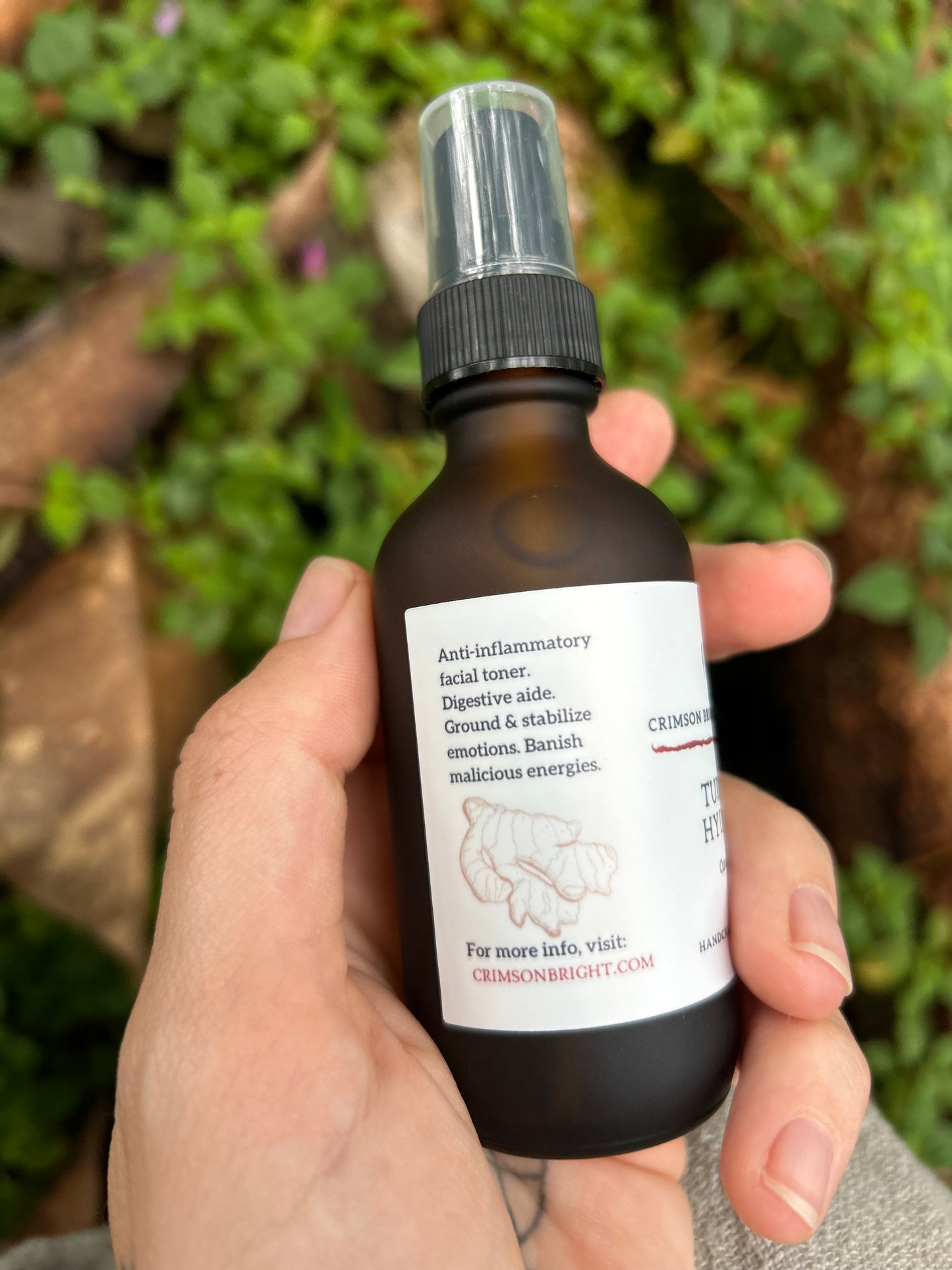 Turmeric (Curcuma Longa) Hydrosol - 'Olena Root - Crimson Bright Apothecary