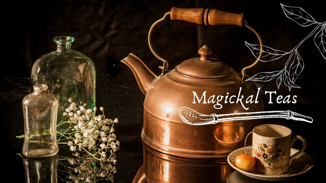 Magickal Teas: Getting Down with Hot Leaf Water - Crimson Bright Apothecary